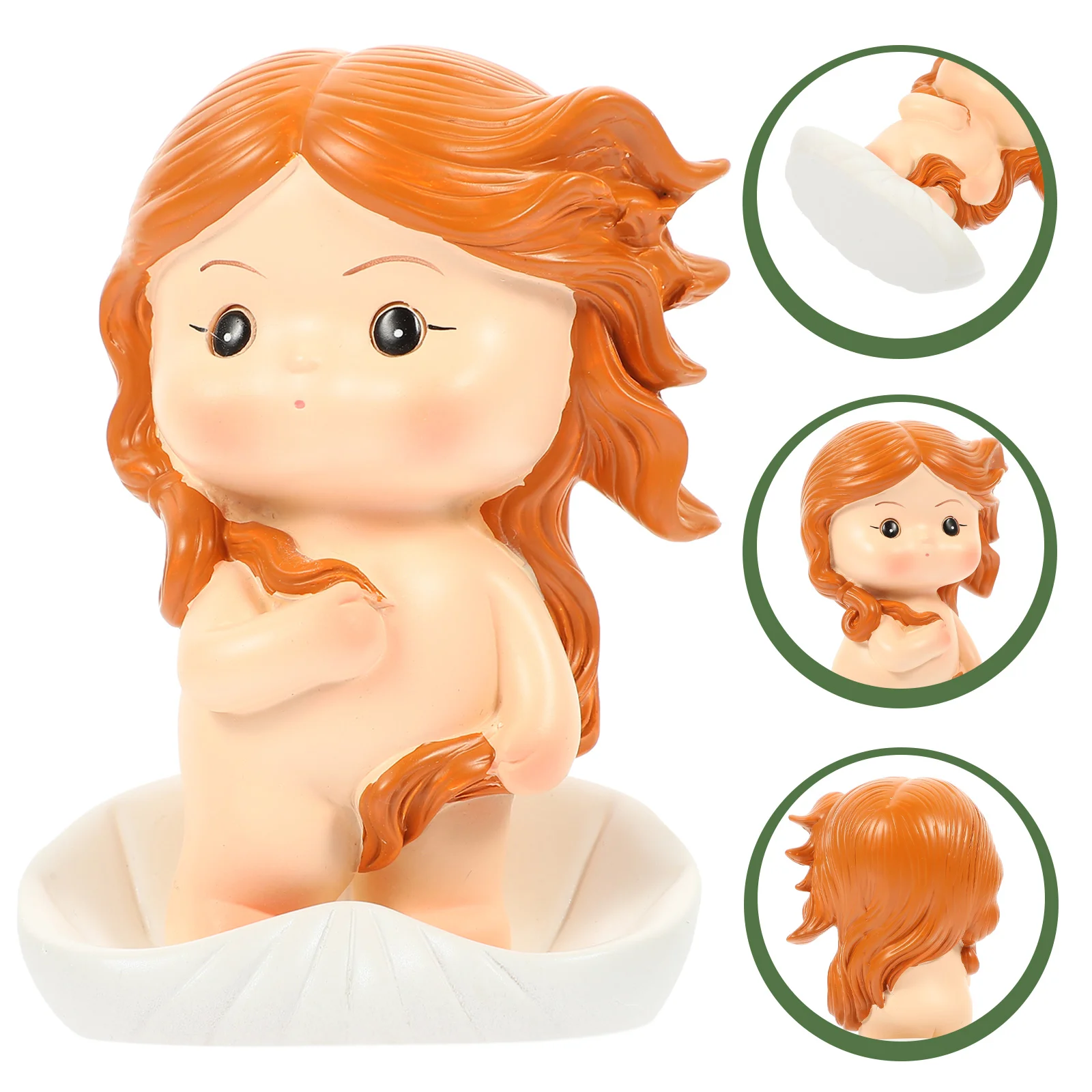 

Resin Statue Decoration Baby Ornament Desktop Figurine Cartoon Christmas Decor Tabletop Mini Birthstatuespresent Birthday Tray