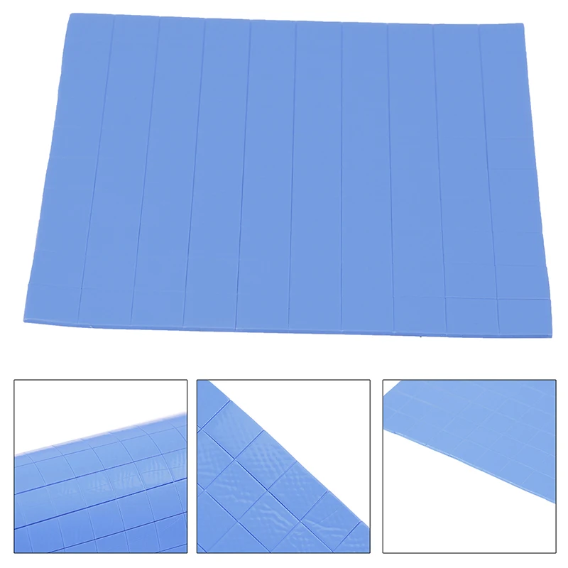 

100pcs Thermal Pad GPU CPU Heatsink Cooling Conductive Silicone Pad 10mm*10mm*1mm