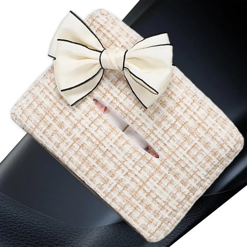 

Держатель салфеток для автомобиля, органайзер салфеток для автомобильной бумаги, украшение для банта, салфетка для автомобиля, солнцезащитные козырьки, подлокотники для задних сидений