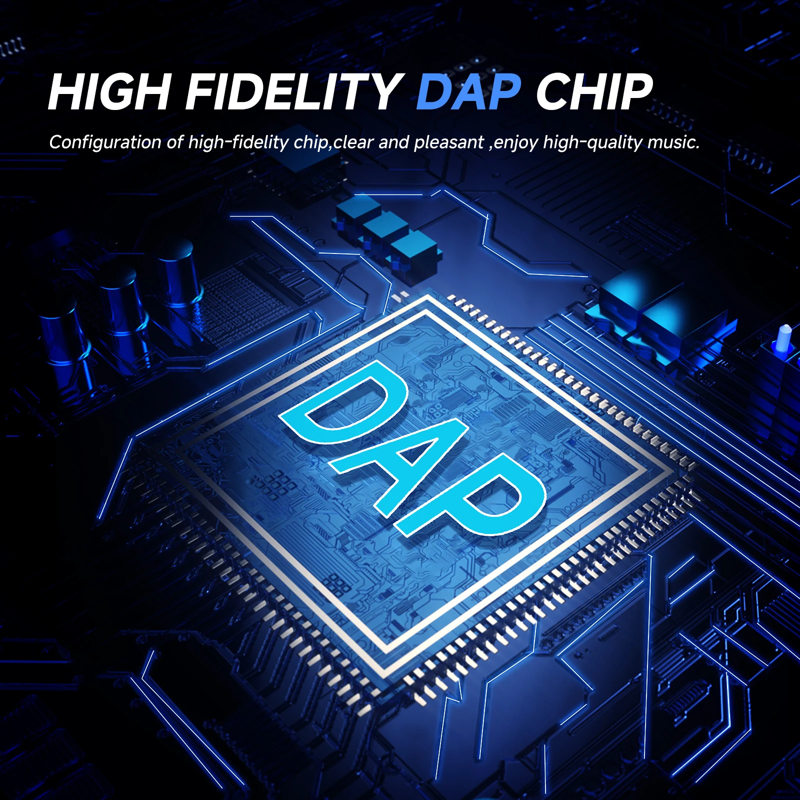 Звуковой процессор Podofo DAP hi-fi звук чип 9-16 В звуковой эквалайзер DSP усилитель