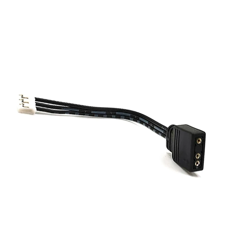 

Q1JF Coolmoon кабель адаптера вентилятора 4pin/6pin на 5V ARGB 3pin кабель преобразователя 17 см/11 см
