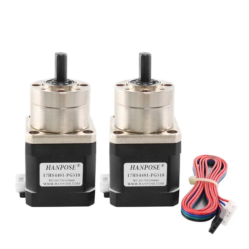 Шаговый двигатель 42 motor Extruder Gear Nema17 шаговый 17HS4401S-PG соотношение 5 18: 1 планетарный