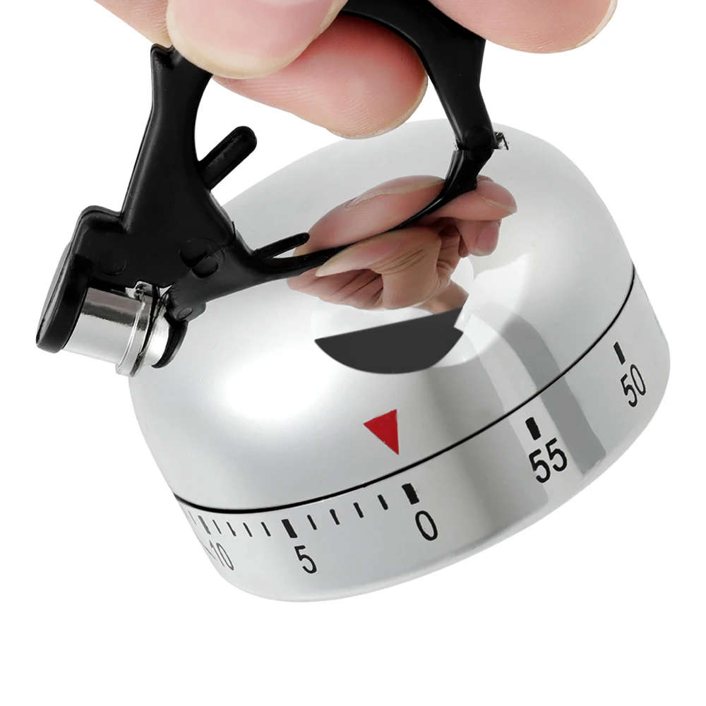 Кухонный таймер на 60-минутном будильнике с обратным отсчетом механический