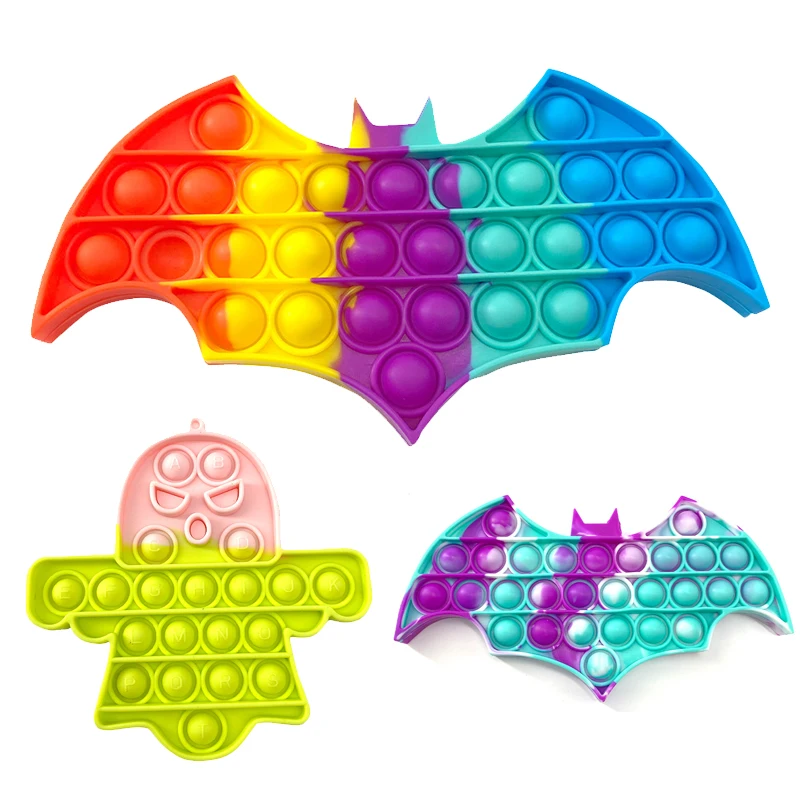 Бэтмен антистресс игрушки-антистресс Супермен призрак силикагель