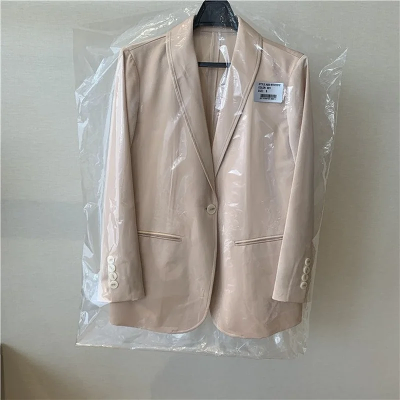 

2022 Summer Loose and Thin One-button Triacetate Suit Jacket Women Blazer