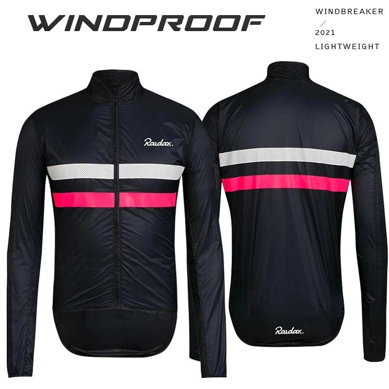 

Mannen Fietsen Jacket 2022 Raudax Winddicht Fietsen Kleding Bike Shirt Mtb Fiets Riding Running Lente Herfst Winter Jas Jas