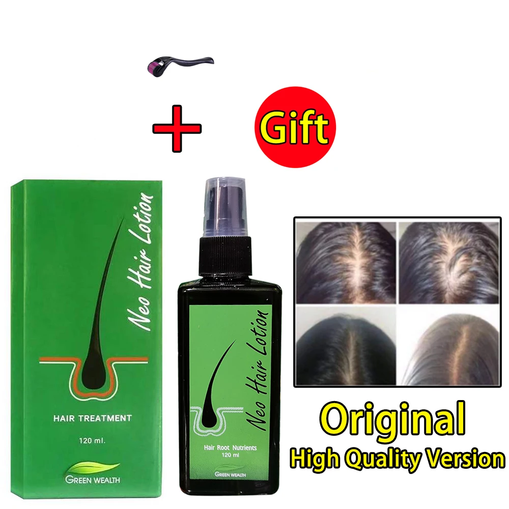 

Neo Hair Lotion hair grow product Hair Growth Treatment Spray Serum Essence Oil Hair Loss for Men Original Thailand 100% Natural