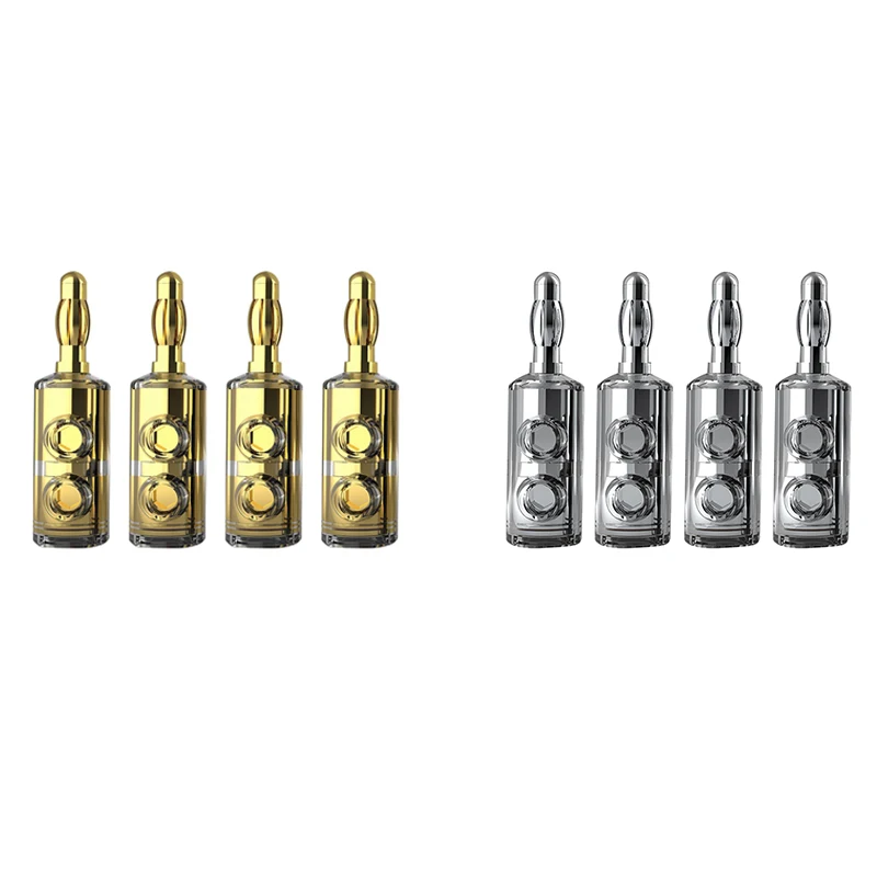 B553R чистая медь банановая головка Hi-Fi Fever аудиобокс усилитель динамик кабель без