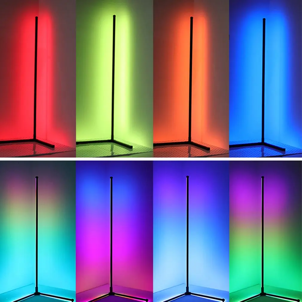 

Floor Lamp RGB-Changing Dimmable With APP And Remote Control Colorful Lamp Corner Decoration Lamp For Living Room Bedroom