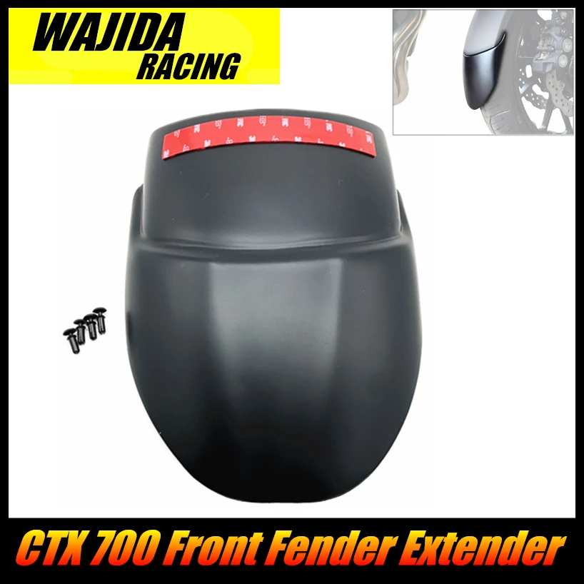 

FOR HONDA CTX700 CTX 700 Motorcycle Accessories Front Fender Extender Fairing ABS Injection Molding