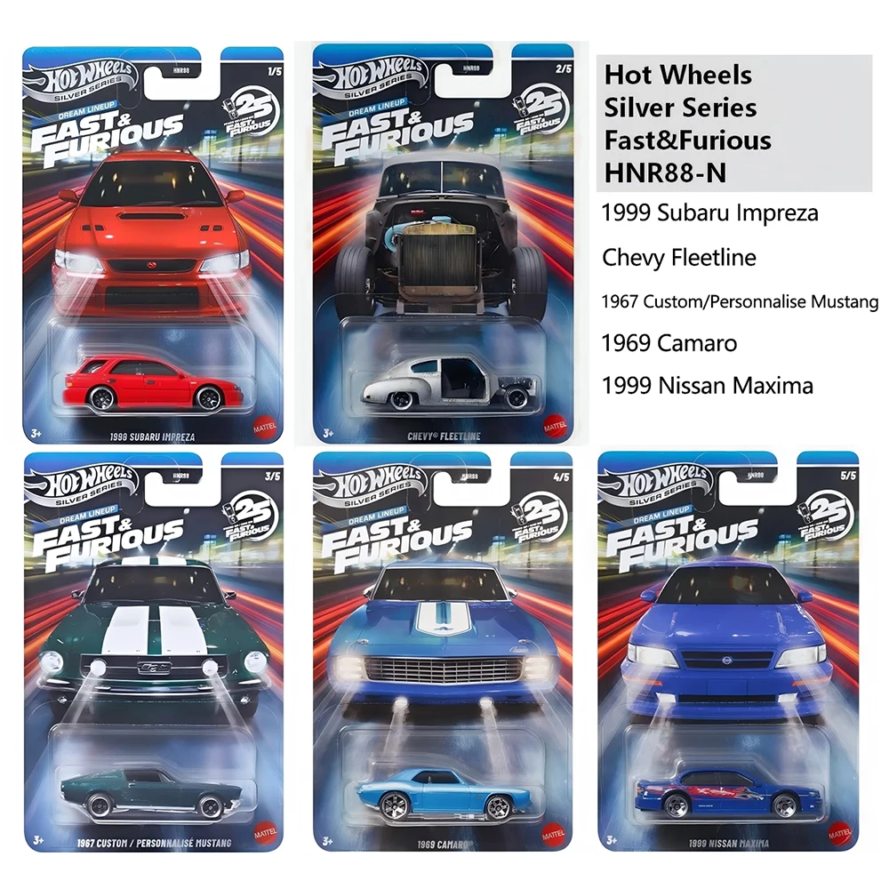 Hot Wheels Silver Series Fast & Furious, Бэтмен Бэтмобиль HNR88 164 (art.: 3920dbffd8cb1) - 3920dbffd8cb1
