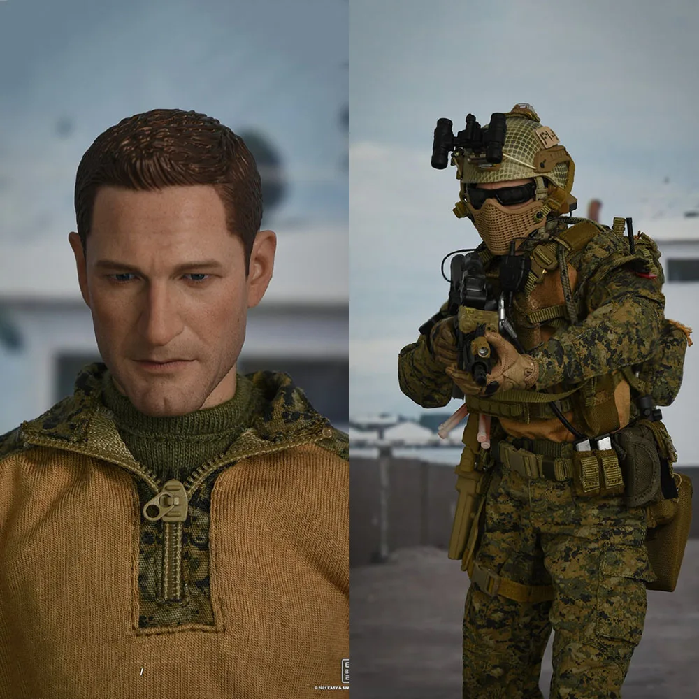 

Легкая и простая Коллекционная экшн-фигурка солдатика 31-й морской экспедиционный спеццентр 26043A в масштабе 1/6 Vbss 12 дюймов