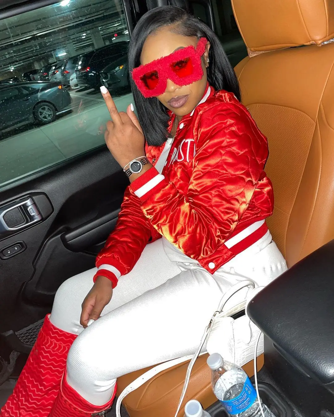 Winter Women Embroidery  Puffer Coat High Collar Long Sleeve Tops Full Zipper Fashion Casual Female Jacket Streetwear Clothes