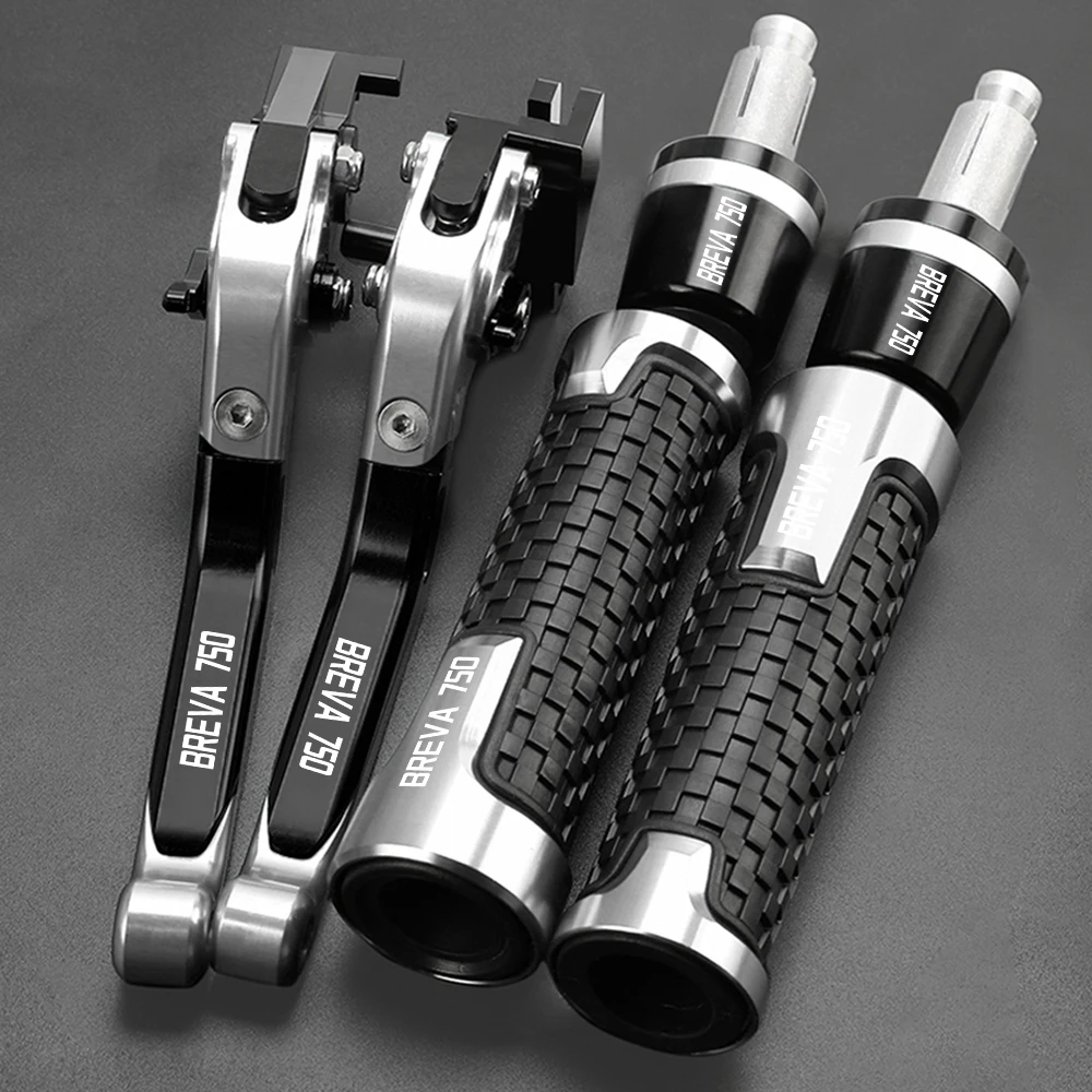 

For MOTO GUZZI BREVA750 BREVA 750 2004-2009 2008 2007 2006 Motorcycle Adjustable Brake Clutch Levers Handlebar Handle Grip Ends