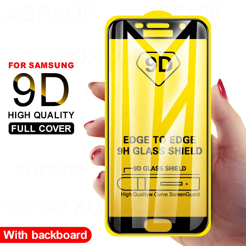 Защитная пленка для экрана Samsung Galaxy 2017-8 подходит закаленного стекла 9D полное