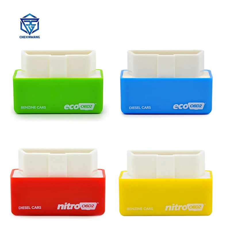 

Nitro OBD2 EcoOBD2 ECU Chip Tuning Box Plug & Driver Nitroobd2 for Benzine Diesel Car More Power Torque Save Fuel