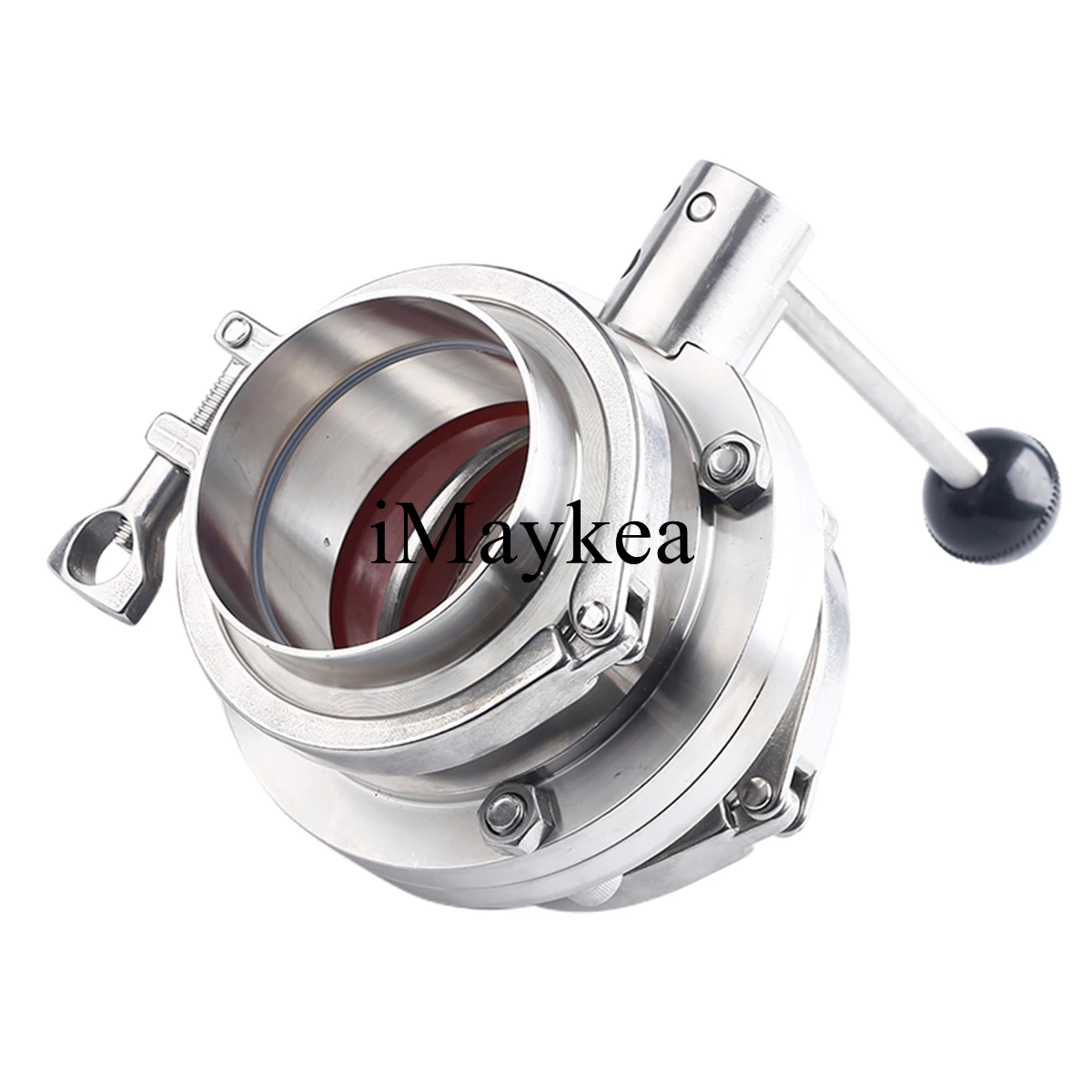 Набор санитарных клапанов-бабочек из нержавеющей стали 1/4 2-304 дюйма тройной зажим