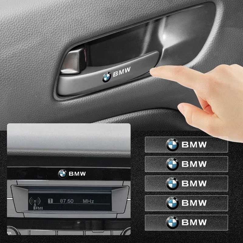 2/5/10 шт. автомобильные значки внутренние наклейки для BMW G30 G32 G01 G02 G05 G06 G07 G26 G23 G22 F40 F20
