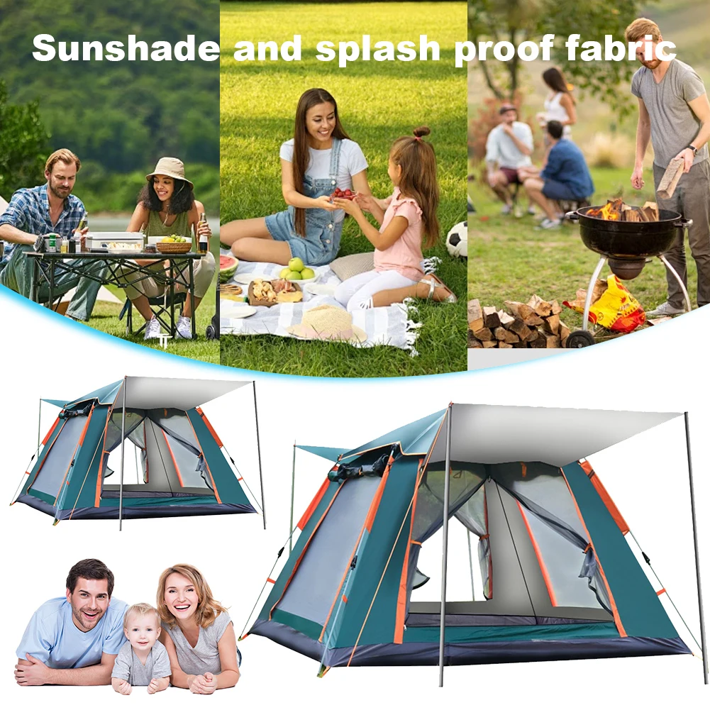 Палатка туристическая автоматическая с защитой от солнца | AliExpress