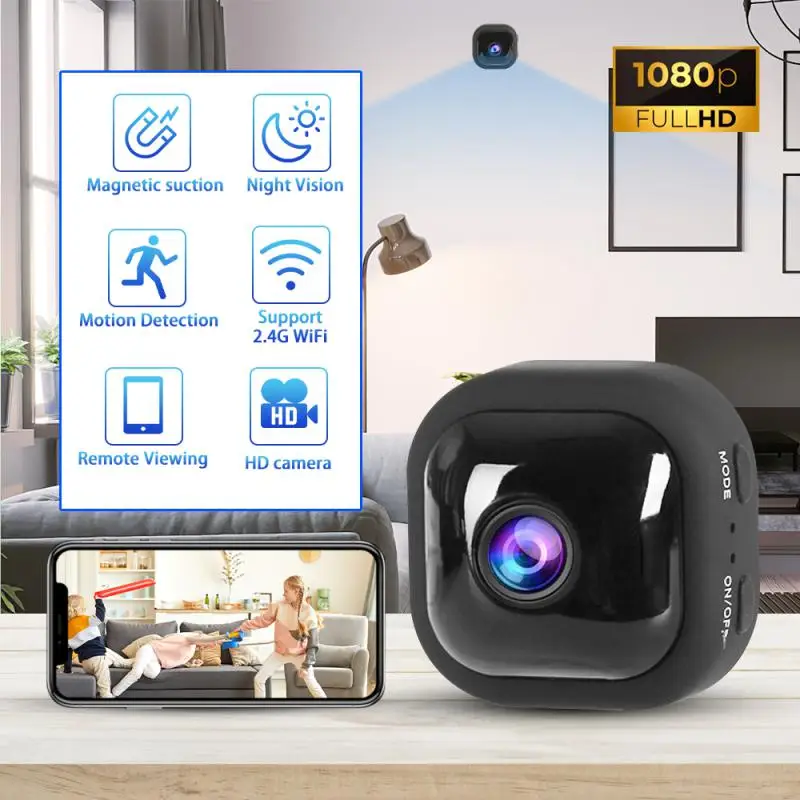 

2/4/6PCS Home Security Wireless Video Surveillance Camera Night Version Mini Wifi Camera 1080p Hd Camcorders Micro Cameras