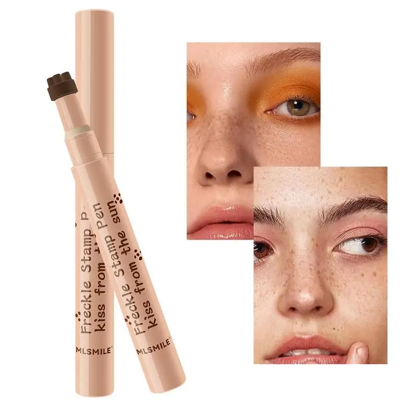 

Fake Freckles Stamp Pen Freckles Stamp Long Lasting Easy To Apply Natural Faux Freckles Makeup Pen For Girls And Women Gift