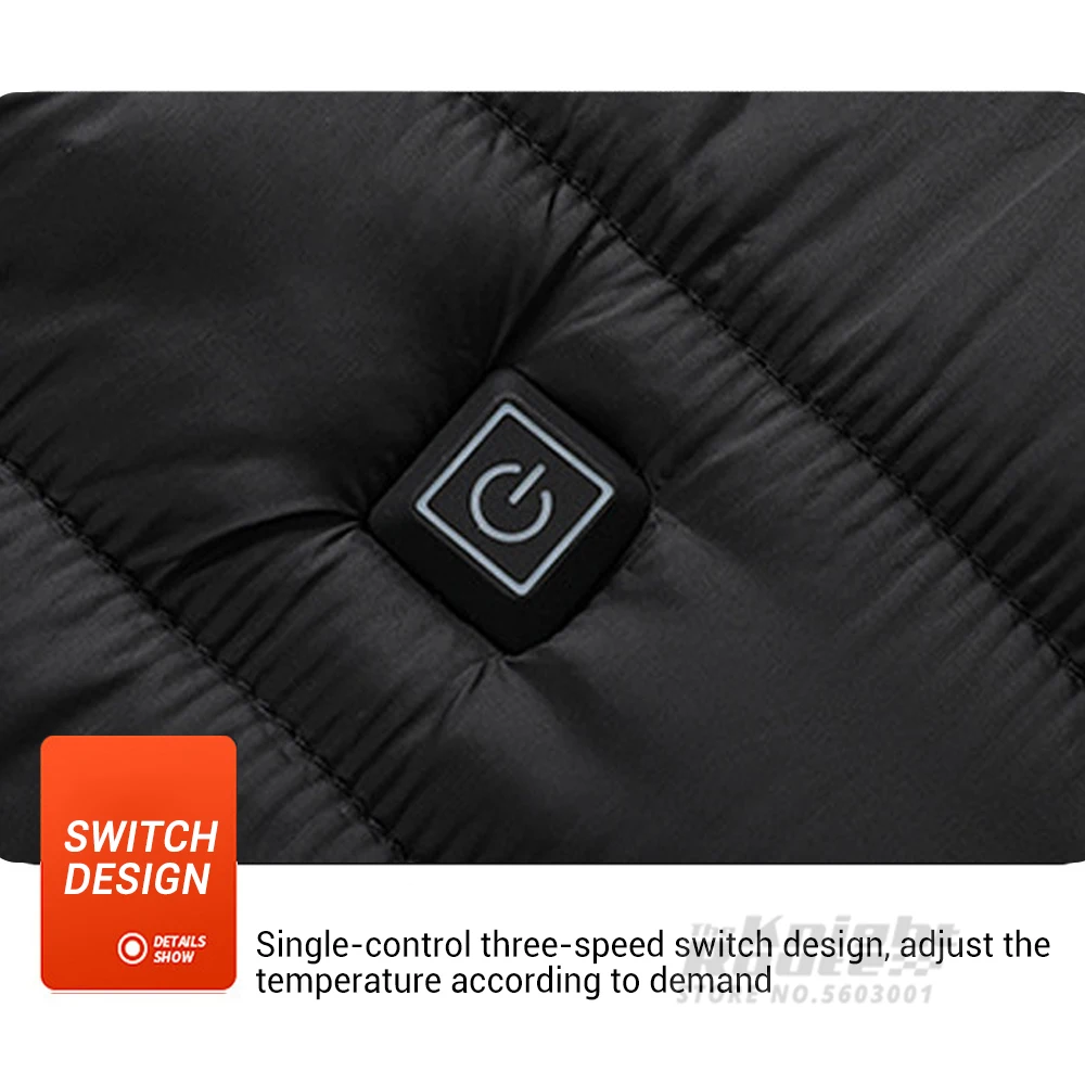Жилет самонагревающийся для мужчин и женщин теплая моющаяся куртка мотоцикла