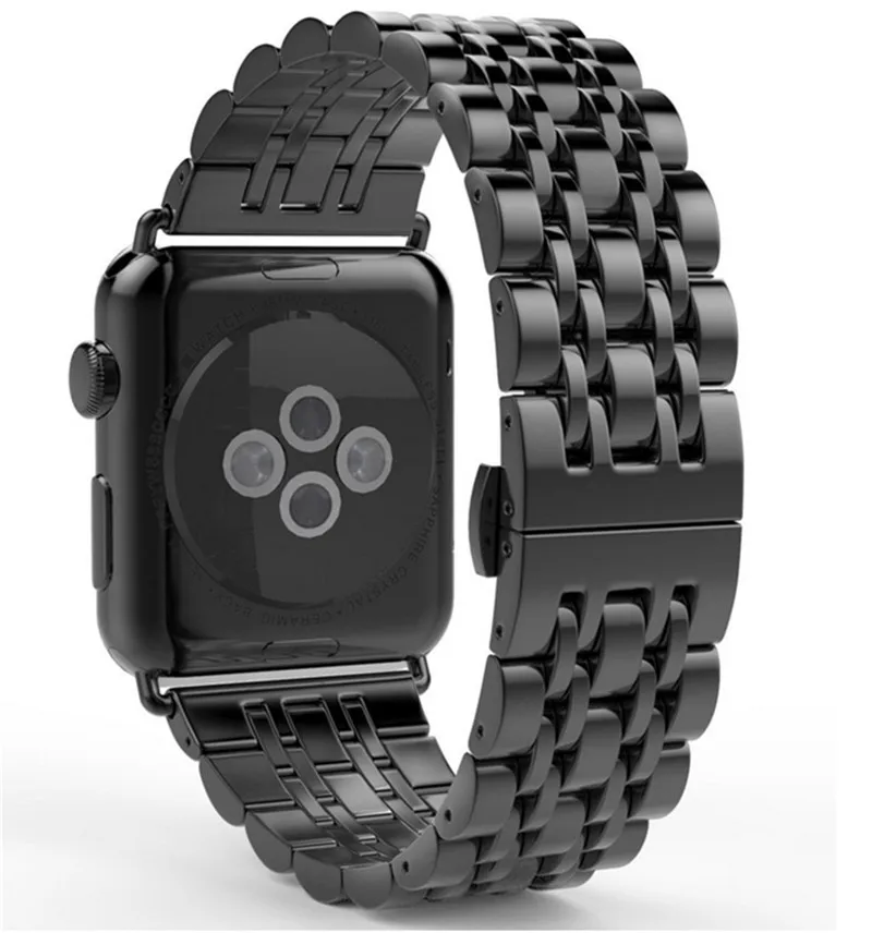 Fashion Classic Stainless Steel Strap for Apple Watch Series 1 2 3 4 5 Watchband for iWatch Edition 40 38 42 44MM accessories