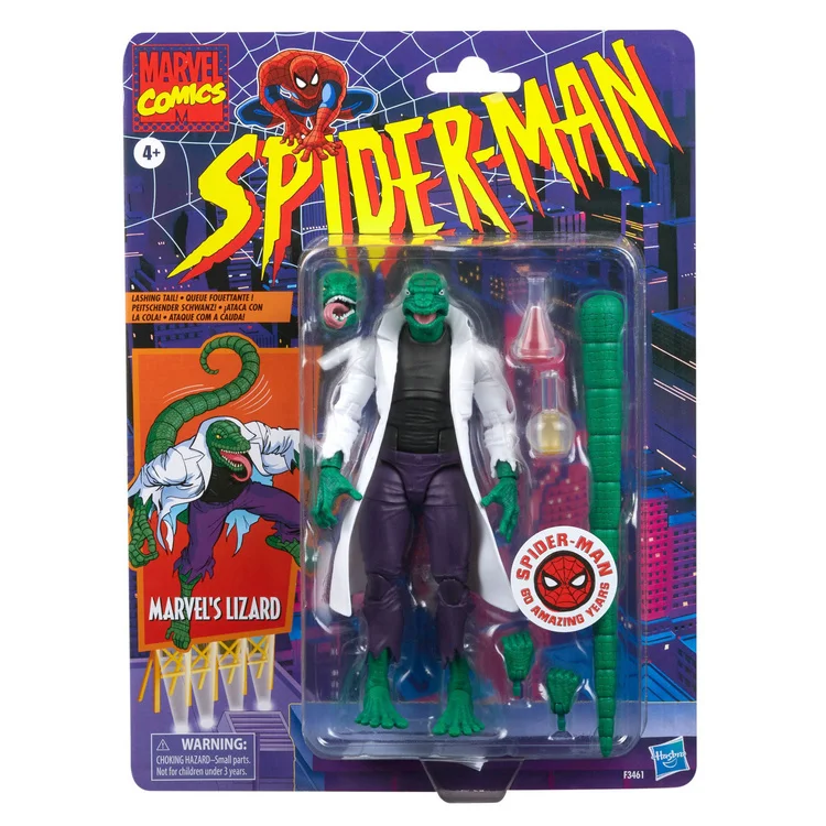 

15cm Hasbro Marvel Legends Spider-Man Lizard PVC Action Figure Collection Model Toys Gift For Children