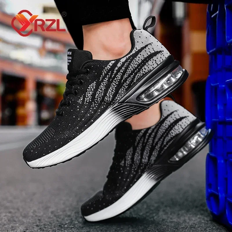 YRZL/мужская обувь дышащие мужские кроссовки повседневная на воздушной подушке