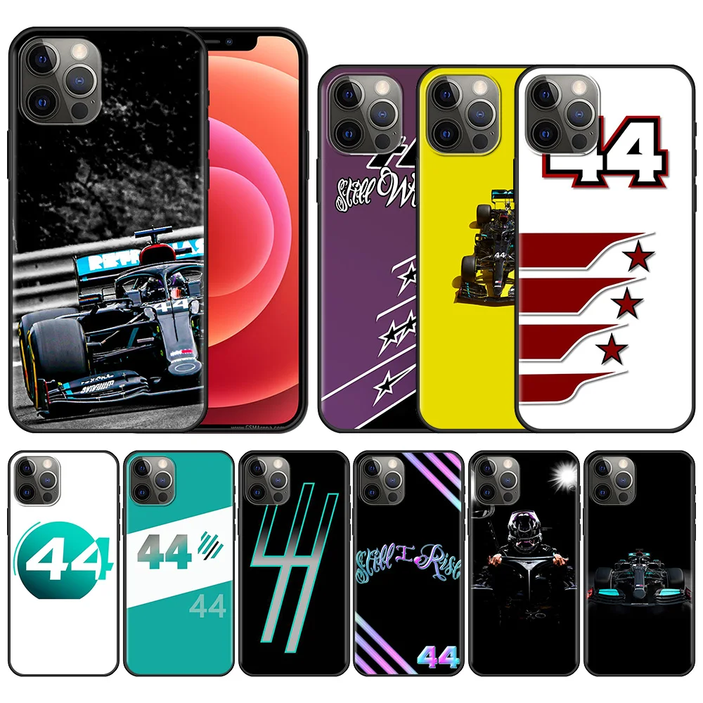 Чехол для телефона Apple iPhone 13 12 11 Pro Max Mini X XR XS 6 6S 7 8 Plus 5 цветов оболочка F1 Льюис