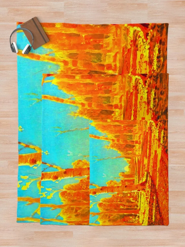 Одеяло Береза от Arkhyp Kuindzhi Vibante Edition одноместное туристическое фланелевое одеяло