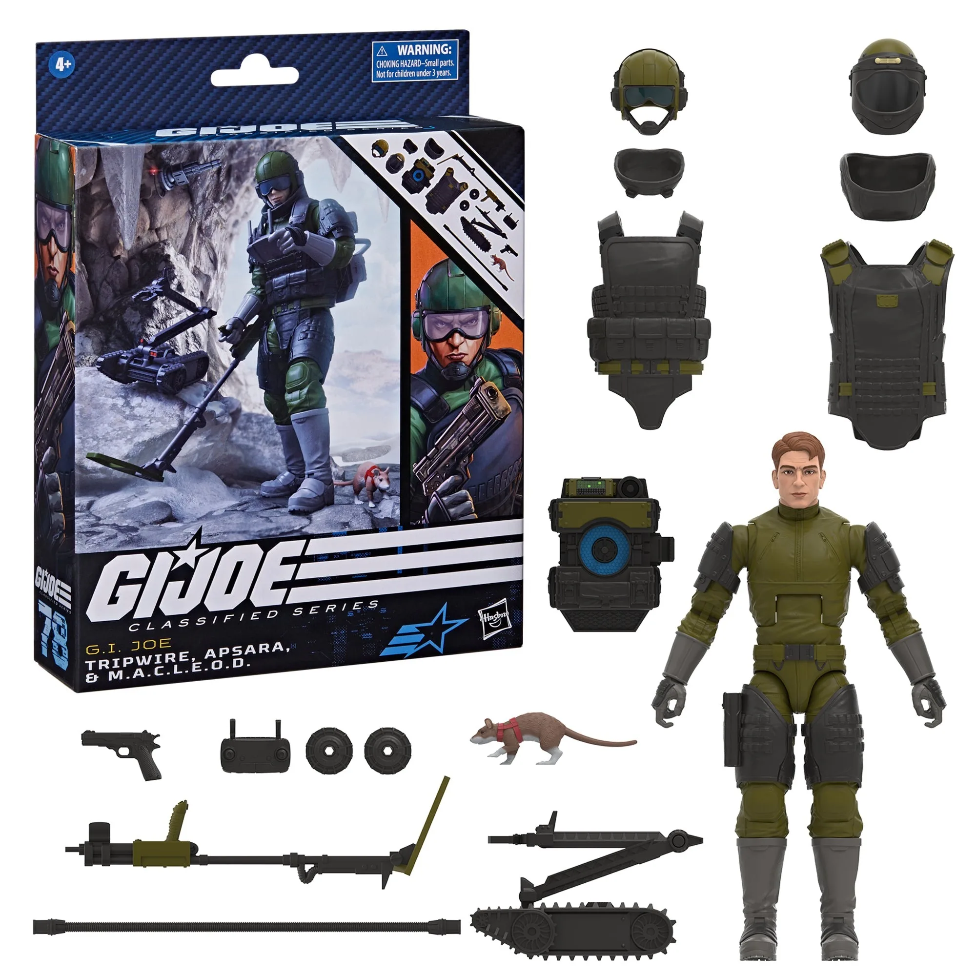 Подлинная серия G.I.Joe GIJoe Classified Tripwire Apsara M.A.C.L.E.O.D 78 экшн-фигурка модель игрушки 6