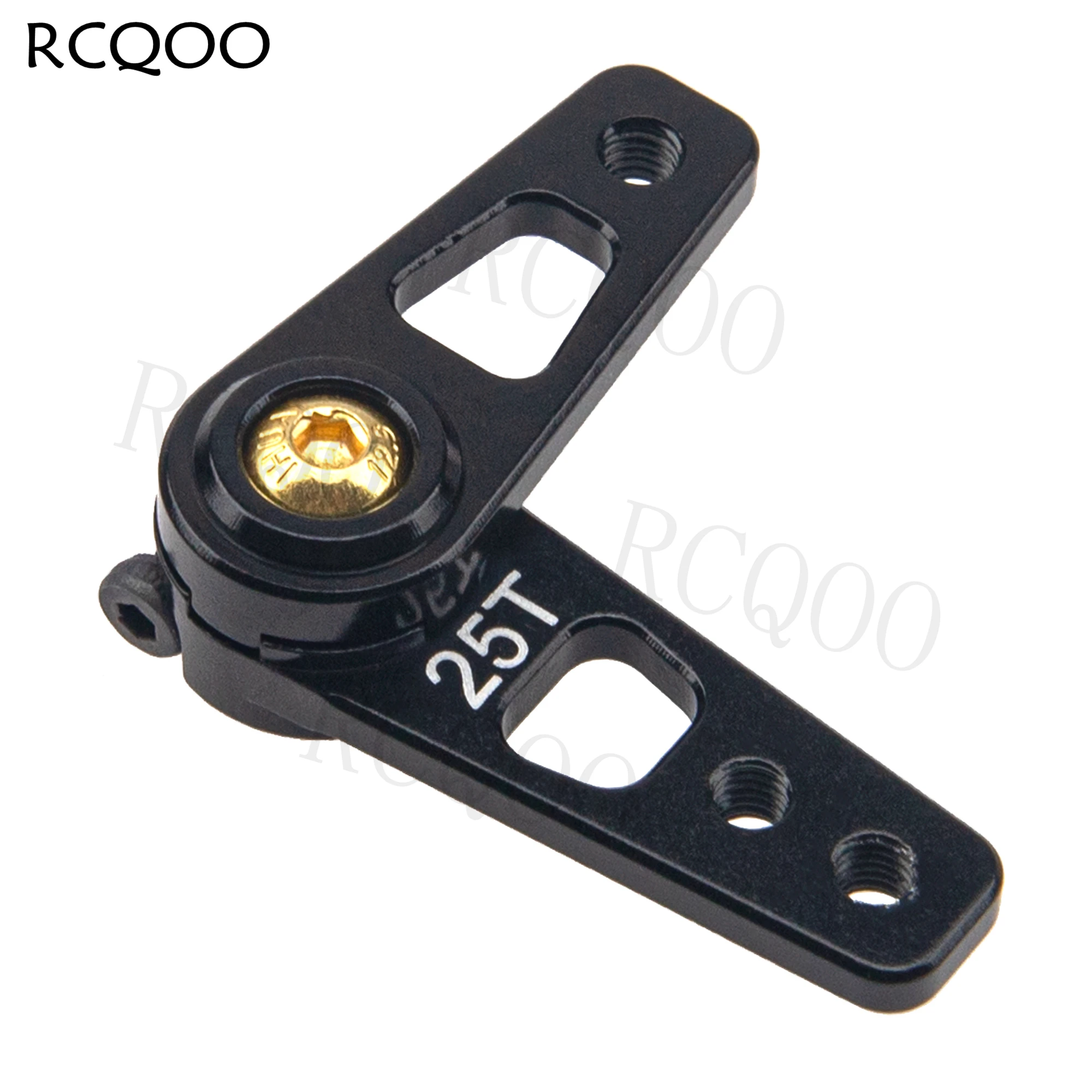 

1 шт. металлический 25 T сервогудок Регулируемый 25 зубьев рулевого серворулевого сервопривода для Axial SCX10 90046 Recat HSP Traxxas TRX-4 1/10 RC