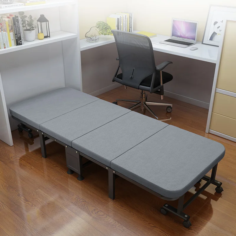 

Усиленная складная кровать, офисный обеденный перерыв, простая портативная компактная кровать, наклонное кресло, кровать для кемпинга, путешествий, мебель для Letti 6