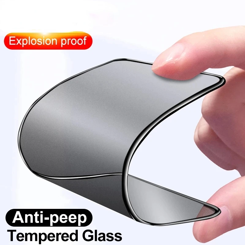 

New Fashion For iPhone 12 11 13 Pro Max 6 6S 7 8 Plus SE Screen Protector Glass X XS MAX XR Soft Protective FilmMatte Privacy Gl