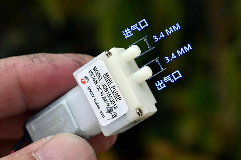 

Воздушный мини-насос TCS 030 JSB1523018, 3-6 В постоянного тока, мембрана, 65 мА, низкий уровень шума