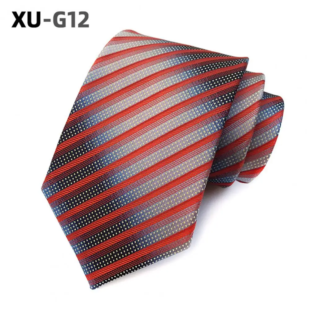 

Chic Men Business Tie Different Patterns Anti-wrinkle Wedding Daily Wear Necktie Smooth Surface Neck Tie Clothes Accessory