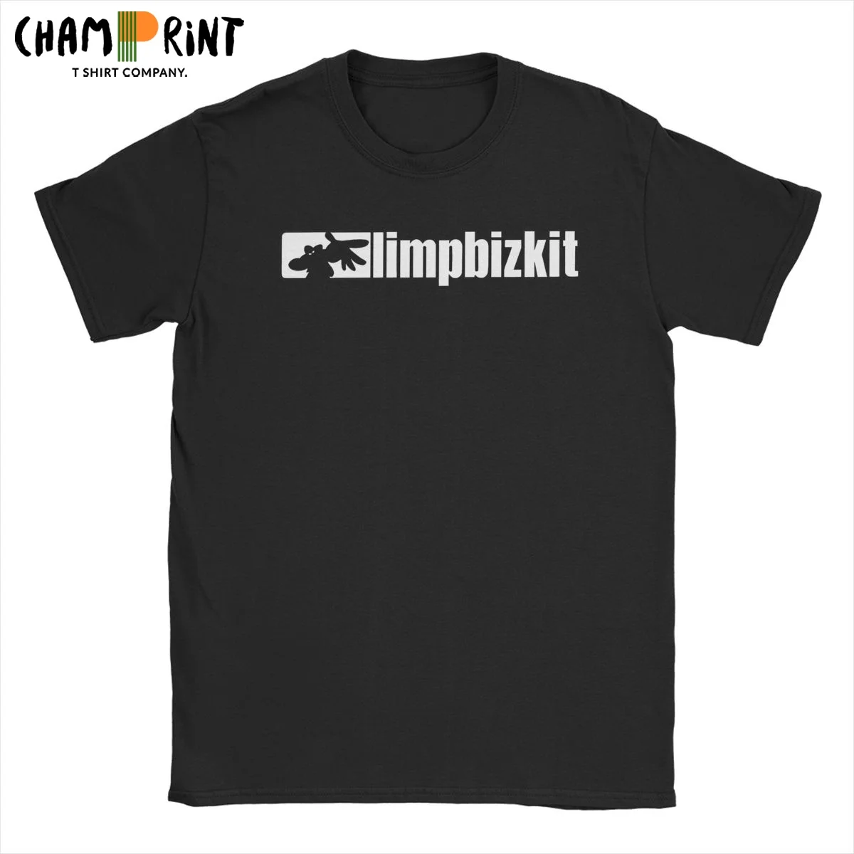 Limp Bizkit Черно-белая мужская футболка Рэп-рок-группа Винтажные футболки с