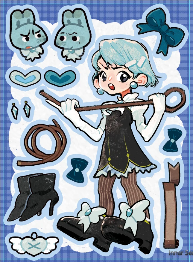 Аниме Ace Attorney Franziska Von Karma Athena Cykes Trucy Wright Maya Fey бирки для косплея наклейки украшения