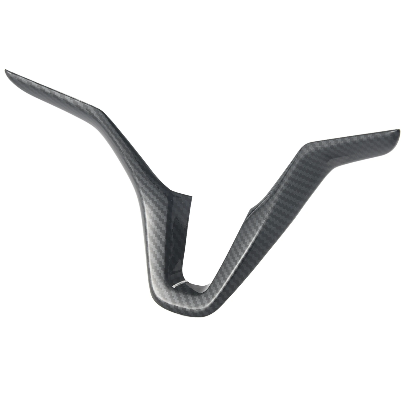 

for Vezel -V 2015-2017 Car Steering Wheel Panel Cover Trim Insert Molding Garnish Carbon Fiber Sequins