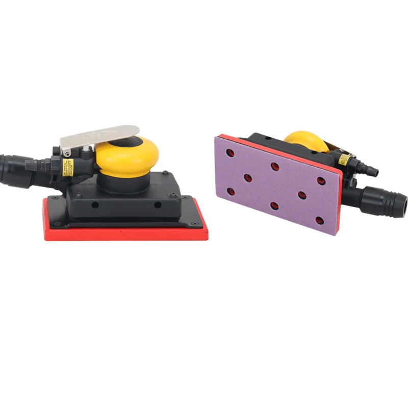 

Professional Dustless Air Tool 90*175 MM Random Orbital Sander Working Machine with Various Speeds