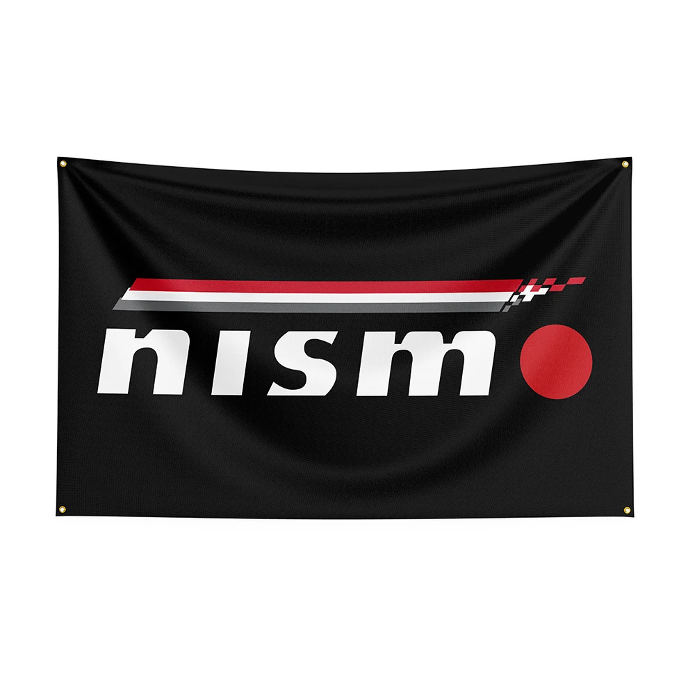 

90x50cm Nismos Flag Polyester Printed Racing Car Banner For Decor -ft Flag Decor,flag Decoration Banner Flag Banner