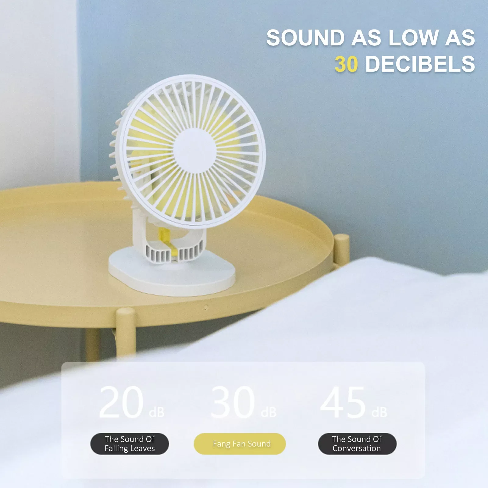 

NEW2023 USB Desk Fan For Home Office Desktop 3-in-1 Small USB Desk Fan Fast Charging Portable Mini Table Cooling Fan For Home Of