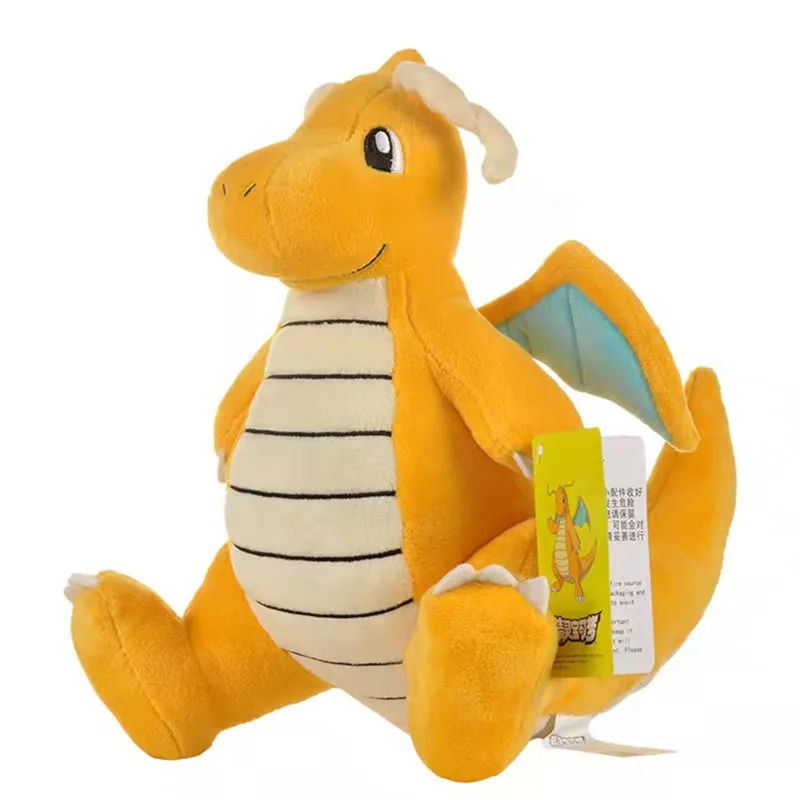 

2 Styles 22-26 Cm Genuine Pokemon Plush Toys High Quality Pet Fast Dragon Anime Figure Model Children For Best Birthday Gifts