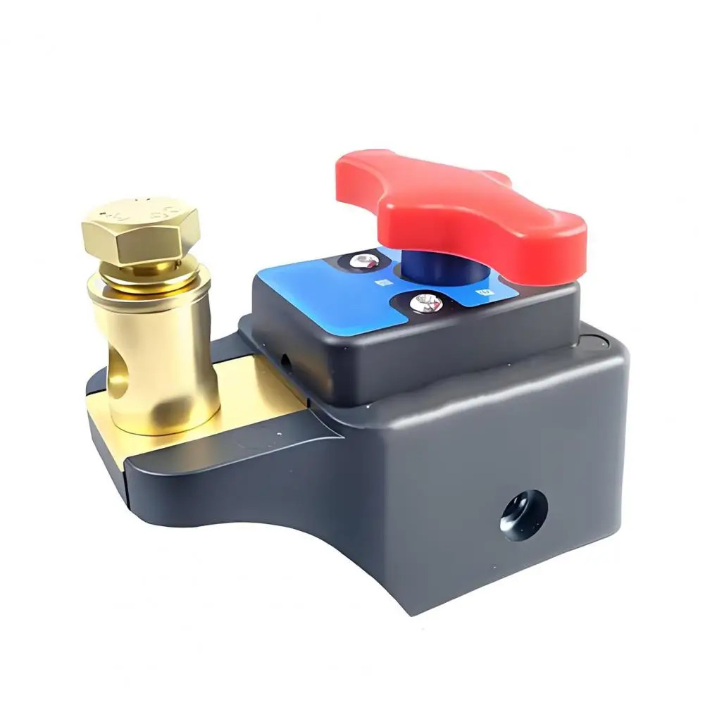 

Изолирующий выключатель аккумулятора 12-24 В, латунный энергосберегающий выключатель питания, умный автомобильный аккумуляторный выключатель для автомобиля, лодки