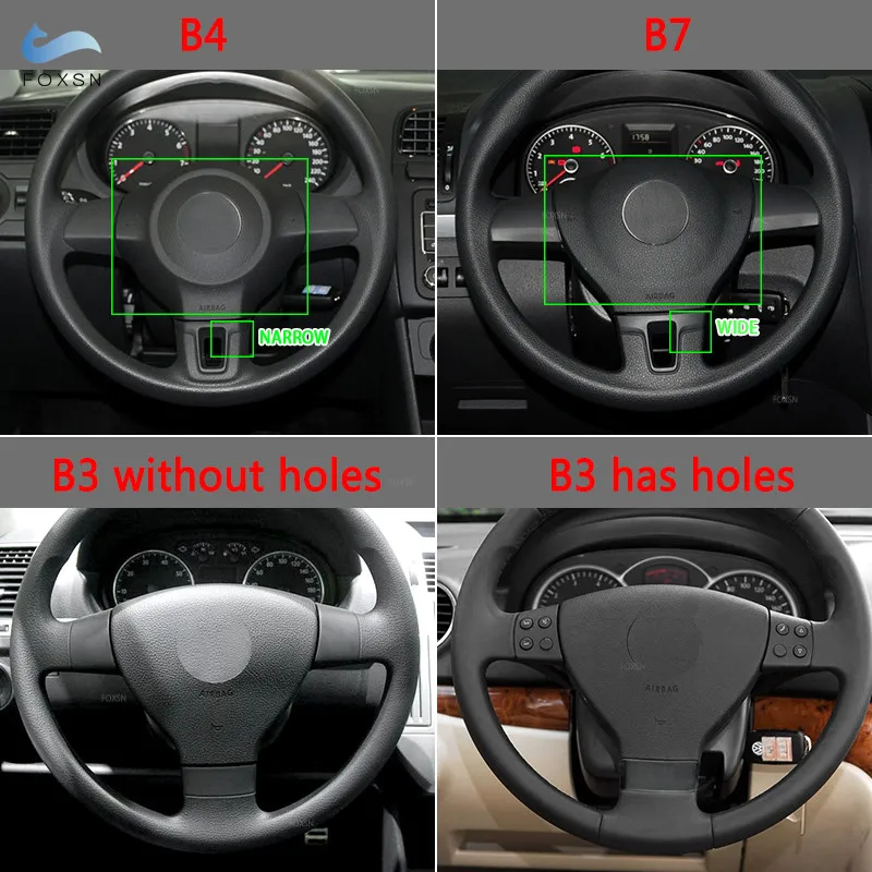 Автомобильные аксессуары 3 шт. крышка панели руля для VW Golf 6 MK6 Passat B7 Jetta Tiguan Touran Sharan