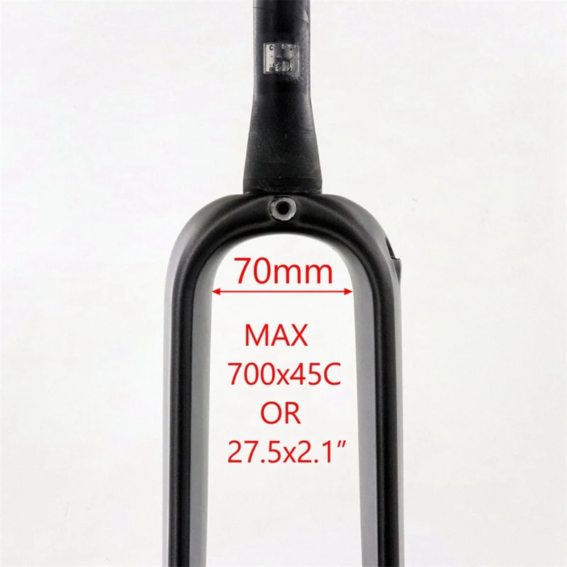 Передняя вилка для шоссейного велосипеда 700C цилиндрический дисковый тормоз из