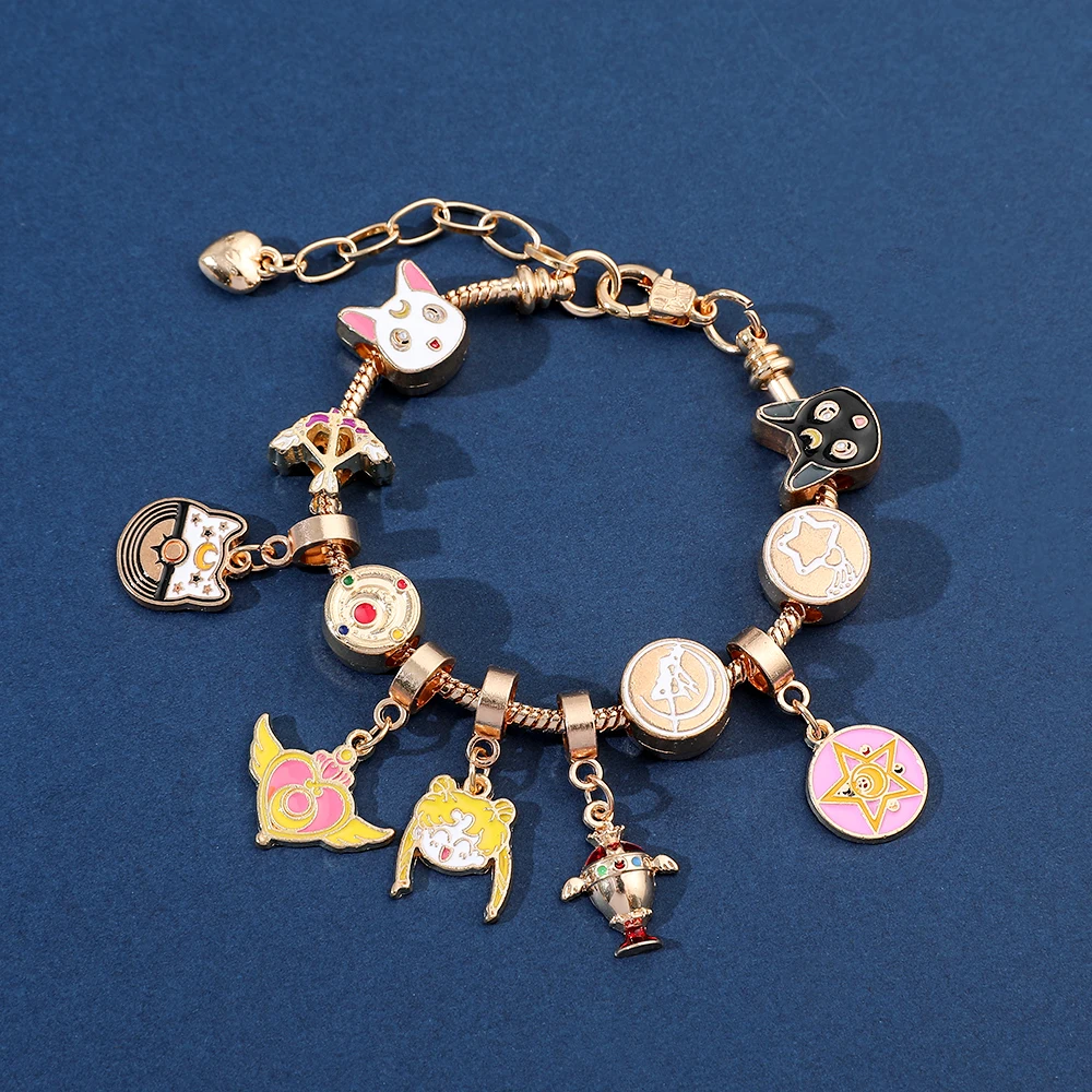 Браслет с подвеской из аниме Сейлор Мун