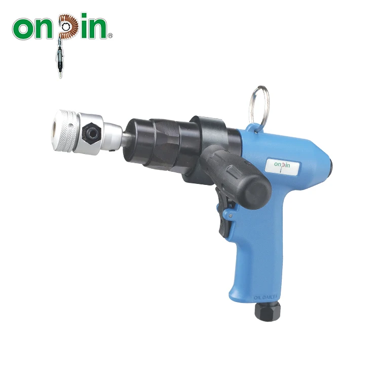 

Reversible electric pneumatic tapping tool