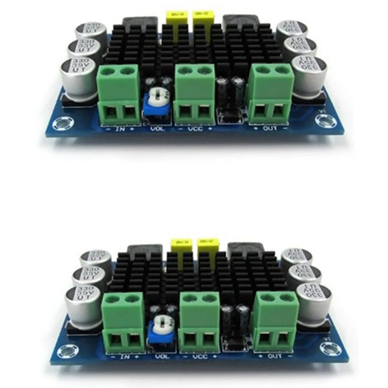 2X XH-M542 DC 12-26V 100W TPA3116DA одноканальный цифровой усилитель мощности, плата TPA3116D2